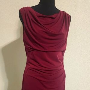 Ann Taylor Factory Sheath cowl neck dress
